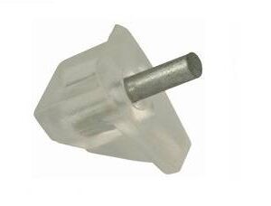 Soporte estante cilíndrico metálico diam. 3