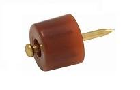 Soporte estante redondo con clavo