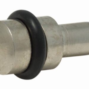 Soporte latón redondo con goma diam. 5