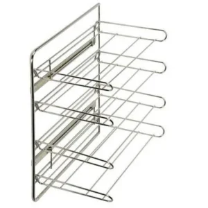 Zapatero extensible cromo