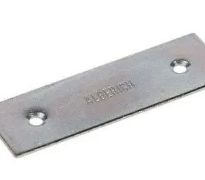 Placa cartela 2 agujeros cincado